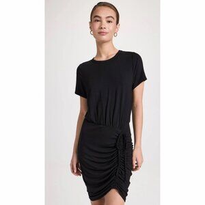 NWT VERONICA BEARD | Hannock Mini Dress in Black | Size S